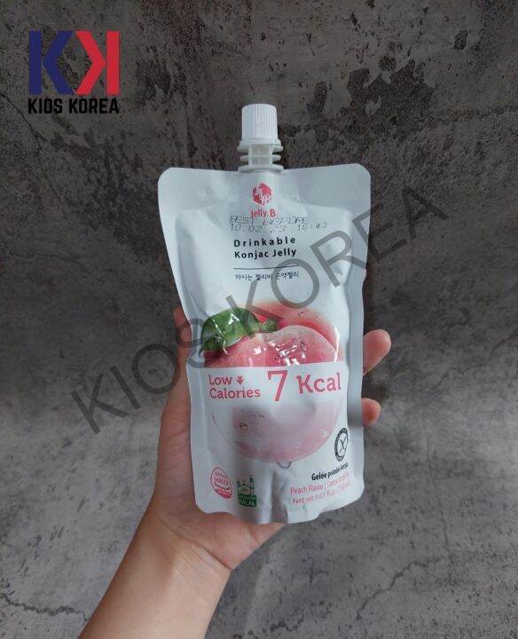 Keumkang Jelly B Peach Konjac Jelly Korea 150ml Minuman Jelly Korea ...