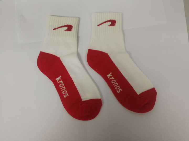 kronos-socks-junior-white-red-ksc-4001jr