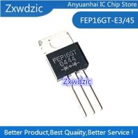 10pcs    FEP16GT  FEP16GT-E3/45   TO-220  Ultrafast recovery power rectifier  16A 400V WATTY Electronics