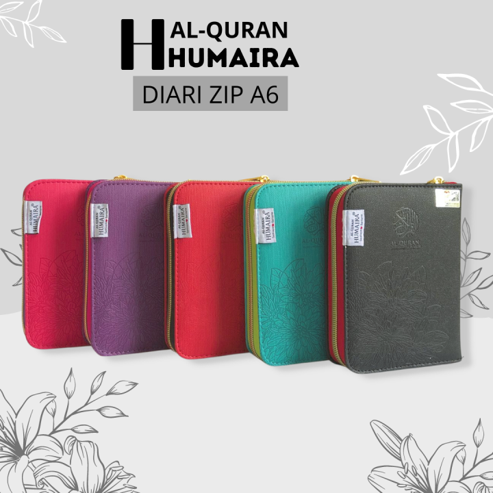 AL-QURAN TERJEMAHAN & TAJWID HUMAIRA ZIP A6 | Lazada