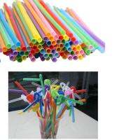 Quick Arrival100pcs Disposable Straws Flexible Modeling Straws Bendy Mixed Colours Exquisite Elegant Creative Portable Fashion Bar AccessoriesArrive 1-3 Days