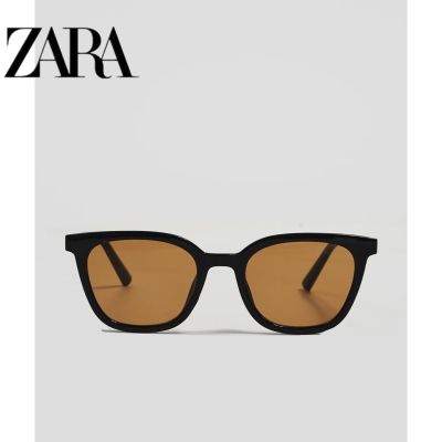 ZARAˉ sun protection womens sunglasses anti-ultraviolet male GM brown driving high-end sunglasses 2023 new