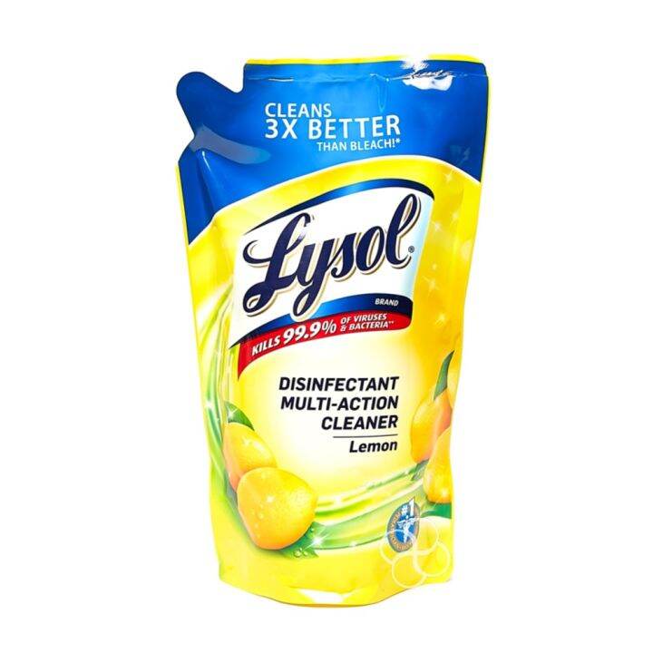 Lysol Disinfectant Lemon MultiAction Cleaner 800mL Lazada PH