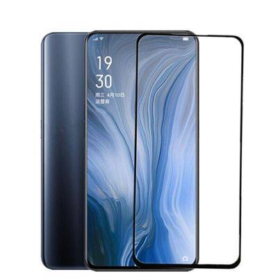 OPPO Reno กระจก OPPO Reno 10X ซูมปกป้องหน้าจอกระจกนิรภัยสำหรับ OPPO Reno 10X ซูม OPPOReno 10XZoom คลุมทั้งหมดแก้วฟิล์มป้องกันหน้าจอปกป้องหน้าจอ S