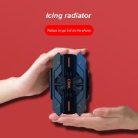 ♈⊕❂ JS42 Mobile Phone Semiconductor Radiator with Wireless Charging Function for PUBG Game Cooler for IOS Android Gaming Accessories