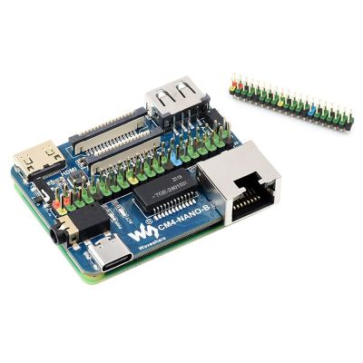 Waveshare for Raspberry Pi CM4-NANO-B Expansion Board for Compute Module 4 Lite/EMMC Expansion Board