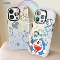 เคส Tizzie เคสมือถือ Samsung เอชพี A14 A24 A34 A10S A04e A04 A04S A13 A03 A03S A51 A12 A50 A02S M12 A20 M13ไล่ระดับสีด้วยเลเซอร์หรูหรา5กรัม A21S 5กรัมการ์ตูนน่ารักเคสแข็งเพลงแมว