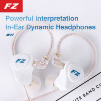 FZ ZS1หูฟังชนิดใส่ในหู HIFI Bass IEM หูฟัง1DD แบบไดนามิกหูฟังแบบมีสายหูฟังตัดเสียงรบกวนกีฬาวิ่งหูฟังเล่นเกม2Pin ที่ถอดออกได้สายจอภาพ Xiaomi Huawei มือถือแอนดรอยด์ IOS MP3 MP4 Tablet แล็ปท็อปคอมพิวเตอร์