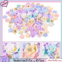 WINOMO 200pcs การ์ตูนดอกไม้เสน่ห์ตกแต่งเรซิ่น Charms โทรศัพท์เคส DIY เครื่องประดับ