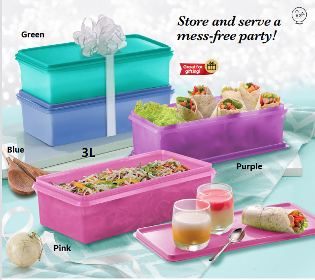 Tupperware Party Keeper 3L Lazada