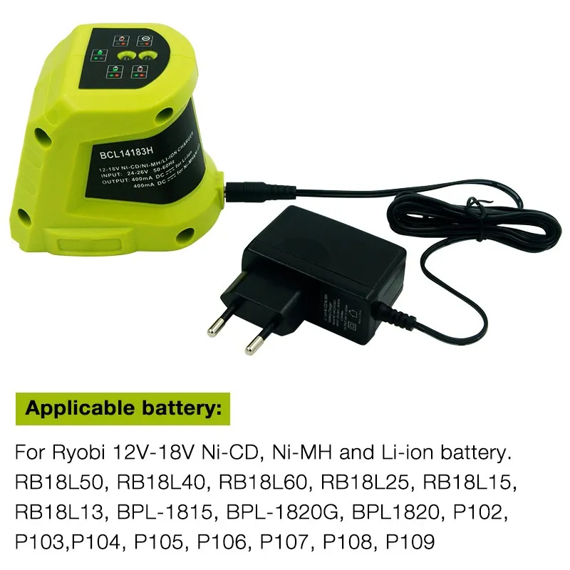 Ryobi p115 online charger