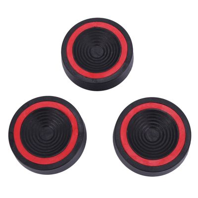 3 PCS Tripod Foot Pads Heavy Suppression Pads Anti Vibration Rubber for Telescope Mounts Adapter