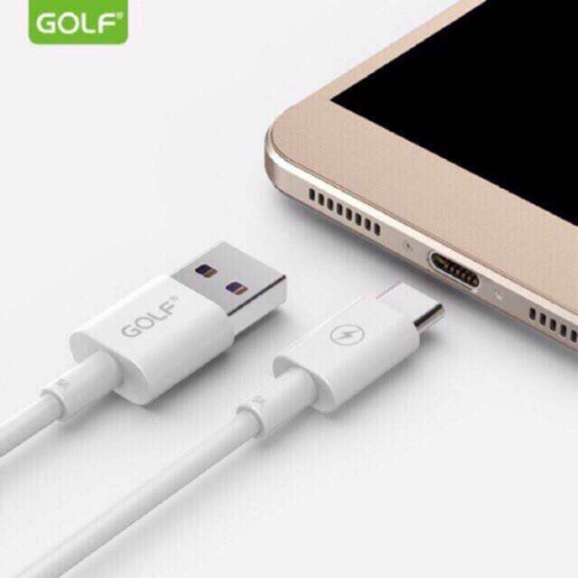 golf-gc-42t-สายชาร์จไทป์ซี-ยี่ห้อกอล์ฟ-type-c-super-charger-ของแท้100-สำหรับหัวเหว่ยและแอนดรอย์