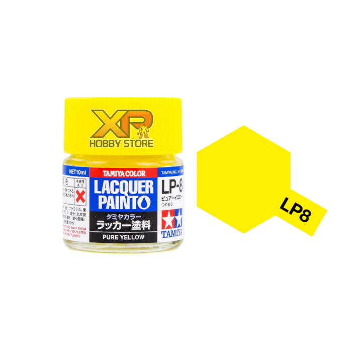 Tamiya Lacquer Paint LP8 Pure Yellow 10ml Lazada.co.th