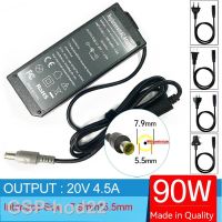 ร้อนแรงใหม่☋Pengisi อะแดปเตอร์ดายา Ac แล็ปท็อป20V 4.5A 90W สำหรับ ThinkPad L410 L412 L420 L421 L430 L510 L512 L520 L530 T60 T61 T60p T520i T530