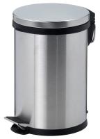 SNÖRPA Pedal bin, stainless steel 12 l (ถังขยะเหยียบ 12 ลิตร)