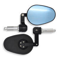 กระจกมองหลังอลูมิเนียมอัลลอยด์ทั่วไปที่มีวิสัยทัศน์ด้านกว้าง Handlebar End Mirror