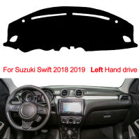 2021For SUZUKI SWIFT 2018 2019 Anti-UV Dashboard Cover Mat Pad Dashmat Sun Shade Instrument Carpet Protector Car Styling Accessories