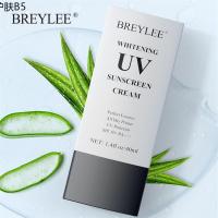 ♔BREYLEE กันแดด Whitening Sunscreen SPF50 PA+++ 40ml ครีมกันแดด สูตรปรับผิวกระจ่างใส ครีมกันแดดหน้าสูตรอ่อนโยน ปริมาณ ปกป้องผิวจากแสงแดด ลดเลือน ฝ้า กระ จุดด่างดำ✥