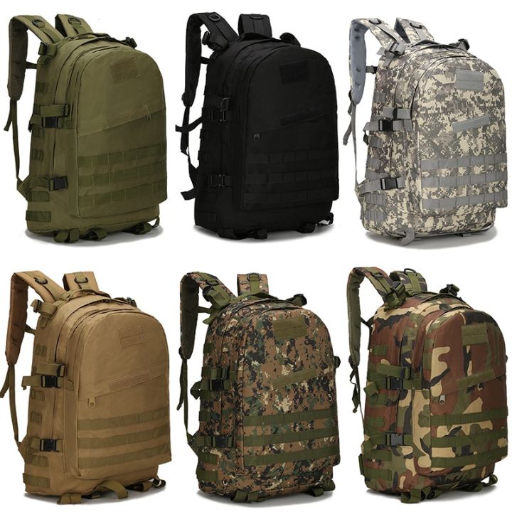 กระเป๋า40l-ลายพรางขนาดใหญ่กองทัพ-molle-ม-ใหม่กระเป๋าทหารกลางแจ้งปกระเป๋าปีนเขาแคมป์เดินป่า