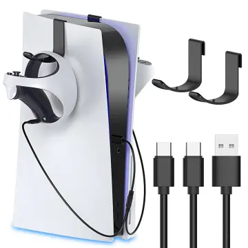 DOBE Stand Kit with Charging Cable for PS5/PS VR2 Controller 