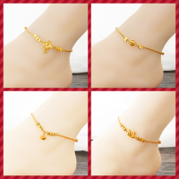 Everhoney 916 Gold Ankle Bracelets Chain Anklets for Beach Party Women Girls Foot Jewelry