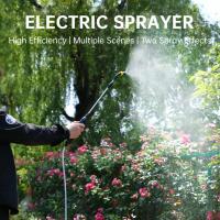 Garden Watering Spray Gun USB Automatic Electric Sprayer Nozzle Sprinkler Garden Plant Mister Watering Spray Irrigation Tool