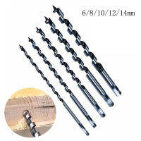 5Pcs 300มม. ยาวรีดไม้ d Point เจาะ Bit Auger เจาะ BitsFor โลหะเหล็กเจาะ Bit Hole Saw Power เครื่องมือ6-14มม.