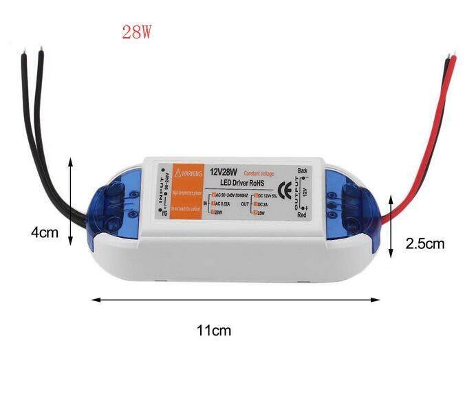 worth-buy-หม้อแปลงไฟฟ้าไดรเวอร์-led-ขนาดกะทัดรัดคุณภาพดีใหม่รับประกัน3ปี-dc12v