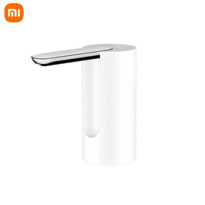 ปั๊มน้ำขวดน้ำ Xiaomi 3life ปั๊มน้ำพับได้ USB ตู้น้ำอัตโนมัติปั๊มน้ำปุ่มควบคุมตู้น้ำไฟฟ้าแบบพกพาเครื่องใช้ในบ้าน