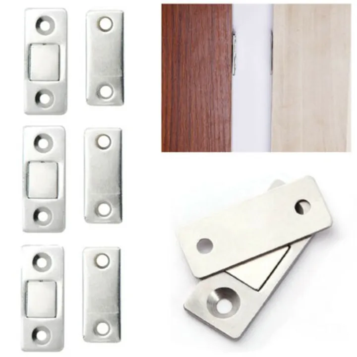 Tool Nest 4 PCS Strong Magnetic Catch Latch Ultra Thin For Door Cabinet ...