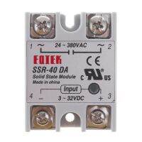 【✲High Quality✲】 rip2jl Ssr-40da โมดูลโซลิดสเตทรีเลย์40a 3-32V Dc เป็น24V-380V Ac