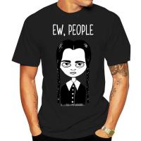 ผู้ชาย T เสื้อ Ew คนวันพุธ Addams รุ่นผู้หญิงเสื้อยืด Funny การ์ตูนกราฟิกเสื้อ Ropa Hombre Kado Pacar Tops S-5XL