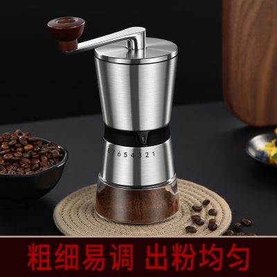 （HOT NEW）6/8เกียร์เครื่องบดกาแฟที่ถอดออกได้ AdjustableGrinder กาแฟ MakerGrinding Coregrinder 304 Abs