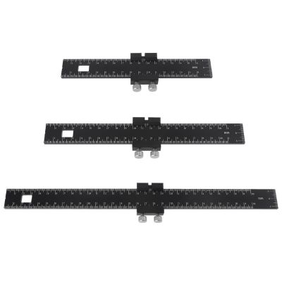 Ultra Precision T Square Ruler High precision Marking Ruler T Type Hole Ruler for Woodworking Marking Scribing Line