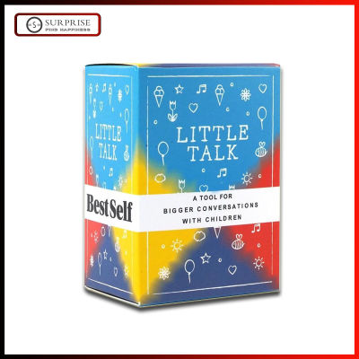 Little Talk - Conversation Card Deck โดย BestSelf Gard Game Party Family Game เครื่องมือที่มีประสิทธิภาพและเกมครอบครัวเพื่อเสริมสร้างความสัมพันธ์กับเด็กๆ