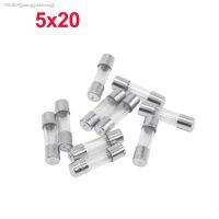 ■❇ 10pcs/lot One Sell 5x20mm Fast Blow Glass Tube Fuses 5 mm 250V 0.5 1 2 3 4 5 6 8 10 15 20 25 30 A AMP Fuse