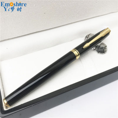 New Top Brand Birthday Ballpoint Pen Gift Set with Wooden Box Roller Ball Pen Office Writing Business Man Ballpoint Pens P632