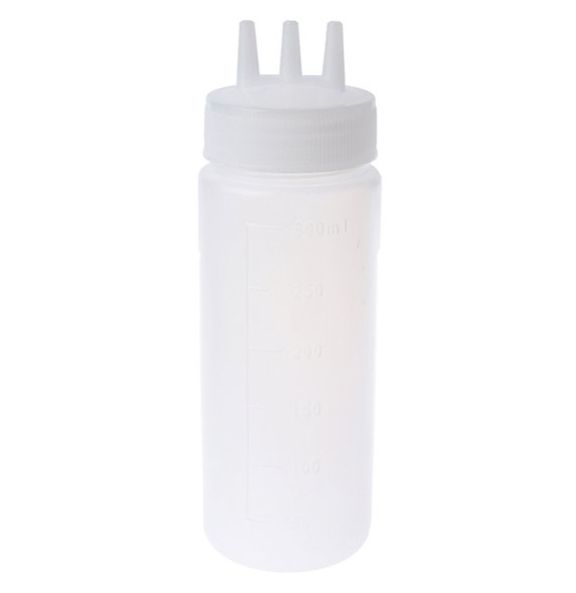 3 TIPS SQUEEZE BOTTLE 16 OZ, WHITE