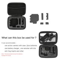 ♠✇♕ Small size EVA Collecting Case Bag Storage Box for gopro 7 accessories Hero 7 6/5/4/3 SJCAM SJ4000 XIOMI YI 4K Action Camera