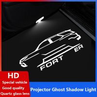 Glass For TOYOTA FORTUNER SW4 (2017-2022) Car HD LED Door Warning Light Projector Ghost Shadow Laser Welcome Lamps Auto Parts Bulbs  LEDs HIDs