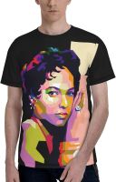 EMERZE Dorothy Dandridge T Shirt Boys 3D Fashion Printed Round Neckline Short Sleeve Shirts for Adults