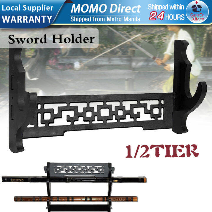Samurai Sword Holder 1 Layer/2 Layers Katana Holder Classical Hollow