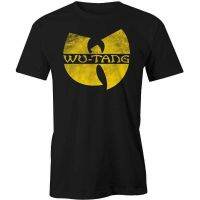 Hot sale WU-TANG CLAN band graphic Mens 100% Cotton Round Neck Short Sleeve T-Shirt  Adult clothes