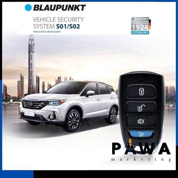 BLAUPUNKT Vehicle Security System VSSS02 / Car Alarm System S02 Lazada