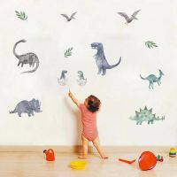 3d Dinosaur Wall stickers Home Decor Cartoon Living Room Jurassic Period Animal Print Decal For Wall Decor Art Mural Stickers Wall Stickers  Decals