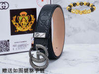 (Fashion high-end belt)2023 new G belt, mens belt, 24k pure steel buckle, the same quality at the counter