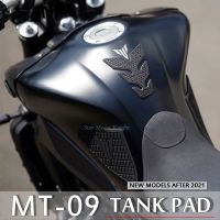 For Yamaha MT-09 MT 09 MT09 from 2021 - Protector Anti slip Tank Pad Sticker Gas Knee Grip Traction Side Pad Decal Fuel TankPad