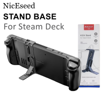 NicEseed AOLION ขาตั้งแบบพับได้สำหรับ Steam Deck Gaming Host Anti-Slip ที่วางแบบปรับได้ Playstand Dock ใช้งานร่วมกับวาล์ว Steam Deck