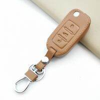 ▥﹊✙ Stylish Leather Car Key Cover Case for Volkswagen for VW Bora Polo Tiguan Jetta Passat B5 B6 B7 Golf Beetle for Skoda Octavia